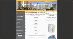 Desktop Screenshot of crawfordappraisalservice.com
