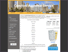 Tablet Screenshot of crawfordappraisalservice.com